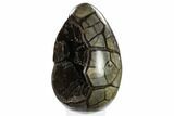 Septarian Dragon Egg Geode - Crystal Filled #134434-3